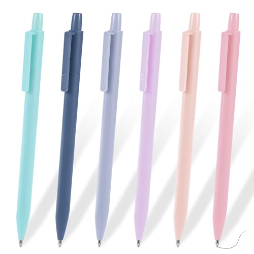 Mabor 6PCS Mechanical Pencil Set, Cute Mechanical Pencils 0.5 mm Aesthetic Artist Retractable Mechanical Pencils for Writing Drawing Sketching for School or Office Supplies