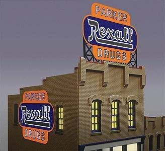 Miller Engineering MIE7581 Rexall Animated Neon Large Billboard Kit