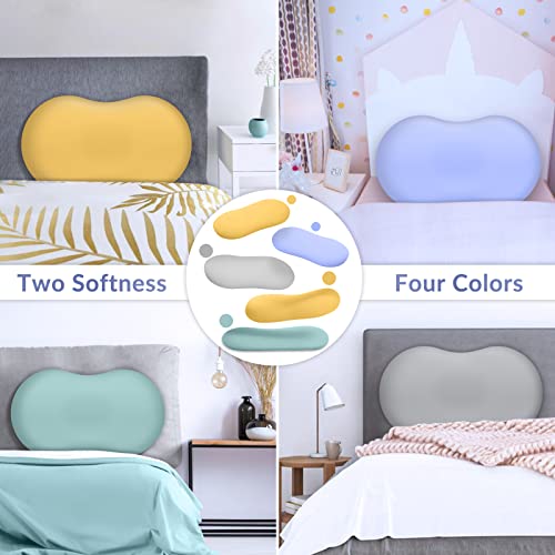 Visenta Memory Foam Bed Pillows, Ergonomic Neck & Cervical Pillows With Soft Covers, Cute Cooling Pillows For Couch, Back Stomach And Side Sleeper Pillow, Great Healthy Sleeping Gift #TOP4