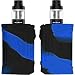 Produktbild PhoneNatic Case kompatibel mit GeekVape Aegis Legend - Hülle Silikon schwarz-blau Cover Tasche