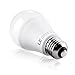LE 12W A19 E26 LED Bulbs, 75W Incandescent Bulbs Equivalent, Not Dimmable, 1010lm, Warm White, 2700K, 180° Beam Angle, Medium Screw, LED Light Bulbs, Pack of 5 Units