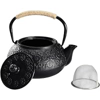 Amazon｜鉄瓶 南部鉄器 鉄びん IH対応 いやかん 1000ml 茶こし付き 鉄