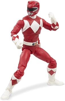 Power Rangers E7755 Lightning Collection 6" Mighty Morphin Red Ranger Collectible Action Figure Toy with Accessories