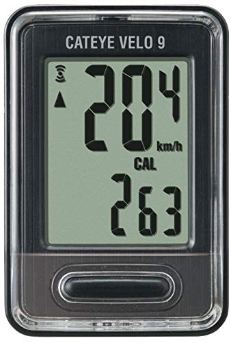 CatEye Velo 9 CC-VL820 (有線式サイクルコンピュータ・ブラック) 製品画像