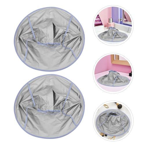 LIFKOME 4 piezas Capas para Corte de Cabello para Adultos Talla Mediana Tela para Barbería Plegable Capturadora de Cabello para Uso Doméstico y Profesional miniatura 3