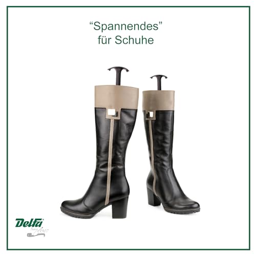 DELFA Stiefelformer 1 Paar - mit innovativem Sensomatic Federelement - Stiefelspanner - Länge 35 cm - Schaftformer