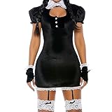Forplay Women's Woman Crush Wednesday Sexy Movie Character Costume Adult Costume, black, M/L