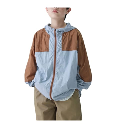 Bestgift Kids sunsuit summer thin jacket upf50+ boys sunwear