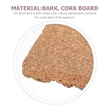 COLLBATH Natural Cork Bark Background Board 12 Inch Reptile Tank Decor Terrarium Climbing Mat Aquarium Backdrop for Bearded Dragon Vivarium - Image 2