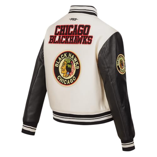 Image of Pro Standard Womens NHL Retro Classics Varsity Jacket