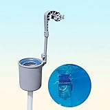● Fácil de usar: el accesorio de la manguera solo necesita conectarse a la bomba de filtro.