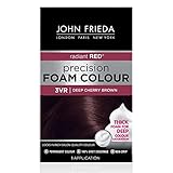 John Frieda Precision Foam Colour Radiant Red (Deep Cherry Brown) 3VR 1 Each (Pack of 3)