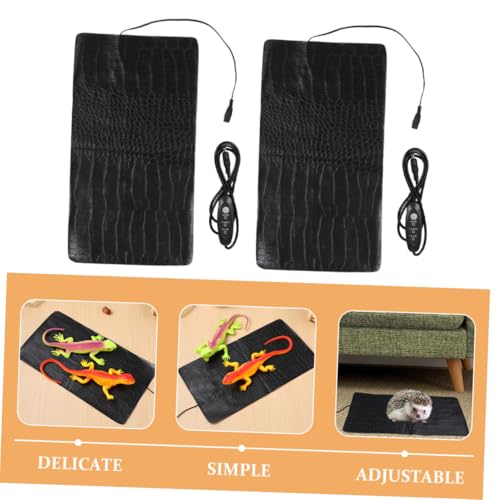 Almohadilla térmica USB para mascotas reptiles 2 pcs miniatura 3