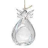 Glass Bird Feeder, Angel Style Hummingbird Station, 4.72x3.15 Inches...