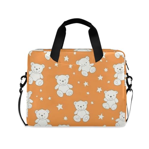 Sac ordinateur portable 15,6 pouces bandoulière motif ours