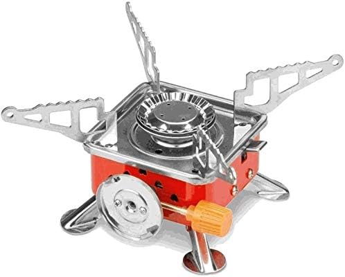 Juejiシングルバーナー キャンプコンロ バーナー 通販 激安 コンパクトバーナー 登山用 キャンプストーブ アウトド軽量 自由に火力調節 防風 小型 軽量非常用 カセットボンベ用 バーベキュー 4000w q 折り畳みスタンド 緊急用 ポケットコンロ 火力調整 防災グッズ 家庭用