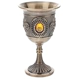 Gobelet royal : fabriqué en alliage de zinc lisse et sûr, d'une excellente texture