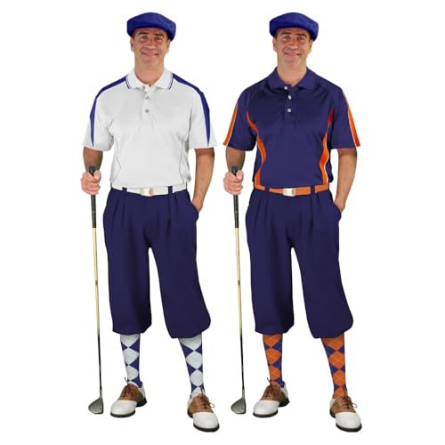 Golf Knickers Impact Golf Outfits - Mens - Navy - Size: 54 / Medium Shirts