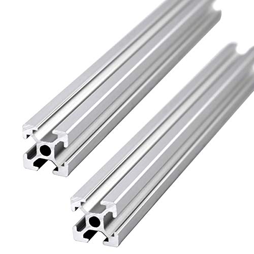 ECYC 2 stks/partij 2020 T-slot Aluminium Profielen Extrusie 300mm, aluminium Profiel Extrusiekader Lineaire Rail voor DIY 3D Printer Werkbank CNC