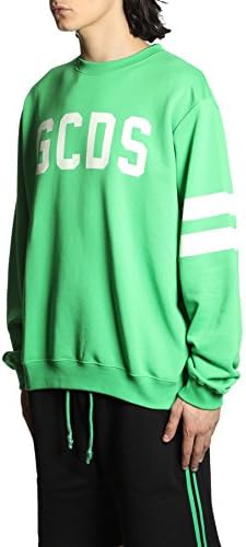 GCDS - Felpa - Uomo verde S : Amazon.it: Abbigliamento