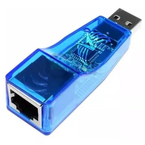 Adaptador Ethernet USB 2.0 para RJ 45 Placa de Extensão RJ 45