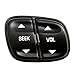 JOYTUTUS Steering Wheel Radio Control Switch Buttons fits Silverado Sierra 2003-2007, Trailblazer & Envoy 2004-2009, Tahoe & Yukon 2003-2006, Replaces OE# 21997738, 21997739, 1999442, 1999443