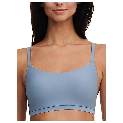 Chantelle Damen Weiches, gepolstertes Bustier mit V-Ausschnitt BH, Nude-Rouge, M/L 9 Chantelle Damen Bustier mit Soft Cups, Rundhalsausschnitt, Softstretch Sport-BH, Mist, M/L