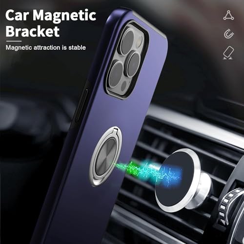 Écran brisé ? Coque iPhone 14 Pro Max hybride avec verre trempé bleu - 6