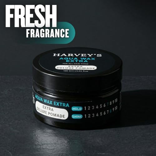 Cera para cabello Harvey's Aqua Wax Extra Deluxe 100g miniatura 3