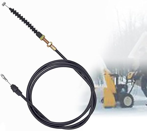 IdealThingShop Snow Blower Deflector Control Cable 06900614 with 80.31 in Overall Length and 70 in Conduit, Compatible with Models 921024/921029/921030/921032 Deluxe S - 1