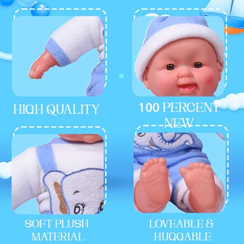 Image of Happy Baby Laughing Musical Boy Doll with Touch Sensors & Sound for Kids (Girls & Boys), 40H x 25L x 13W cm (Medium, Multi-Color)