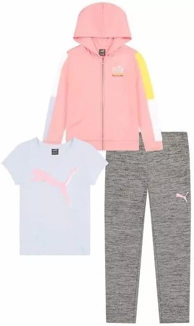 PUMA Girls 3-Piece Athletic Set3
