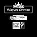 Wayvee Crowns 2Pack Premium Durags For Men Waves | 1 Velvet Durag | 1 Silk Durag (Purple)