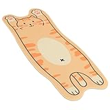 Grand tapis de souris de bureau – agréable toucher, matériau confortable, surface lisse, base antidérapante pour une parfaite adhérence bureau, joli tapis de souris mignon