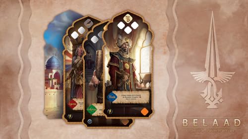 Jeu de stratégie Asmodee Belaad La Contrée de la Plume et de 'Epée - vue 5