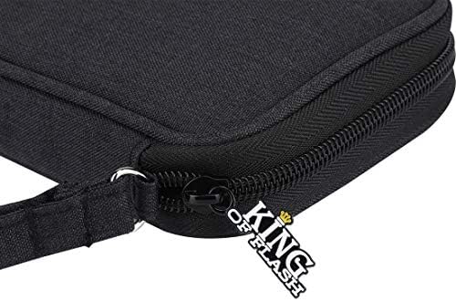 King of Flash Power Bank Case Compatible for Anker/Aukey Portable Battery Charger Carrying Bag Travel Organizer Pouch for Mobile phone Cables Earphones, SSD External HDD Hard Drive Accessories