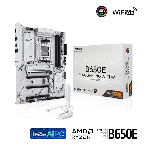 ASUS B650E MAX GAMING WIFI W AMD B650 Emplacement AM5 ATX Neuf - vue 7