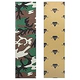 Black Diamond Sheet of Skateboard Grip Tape 9' x 33' (Camo)