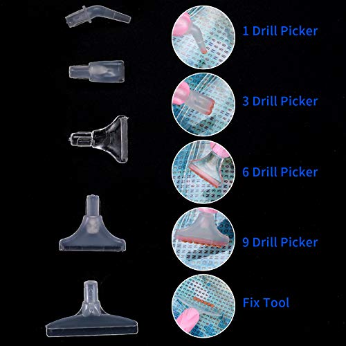Miniatura 7 de Bolígrafos De Pintura Diamante 5d Diy, Accessories Diamond Art Painting, Herramientas Diamante Pintura Con Arcilla De Pegamento Y Cabezales De Bolígrafo Repuesto
