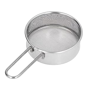 Mini ronde meelzeef, praktische lichtgewicht meelzeef, ideaal voor ovens