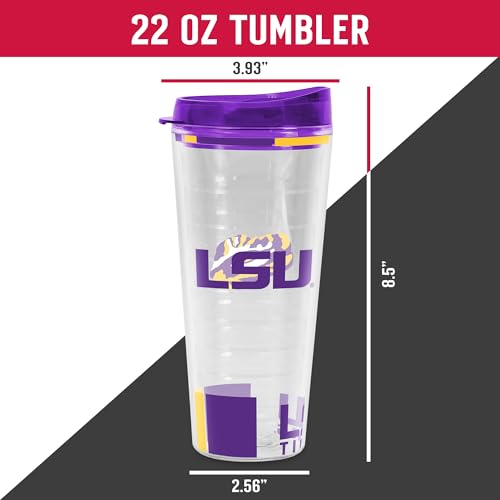 Image of Rico Industries NCAA Double Wall Tritan Tumbler 16oz or 22oz