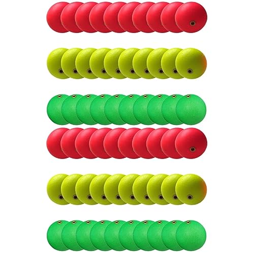 BESPORTBLE - BESPORTBLE 60pièces Bouées De Mousse Accessoires De Sensibles Et Pratiques Pour Ajustement De Profondeur Flottabilité Élevée Et Facile à Localiser Pour Décoration Événements