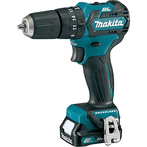 Image of Makita PH05R1 12V max CXT Lithium-Ion Brushless Cordless 3 /8 inch Hammer Driver-Drill Kit (2.0Ah)