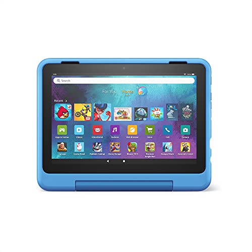Amazon Kid-Friendly Case for Fire HD 8 tablet (Only compatible with 12th generation tablet)