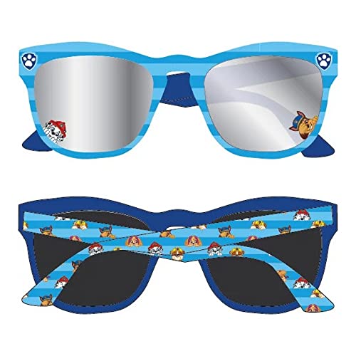Paw Patrol Kinder Sonnenbrille Blau Silber Verspiegelt Jungen Mädchen 100% UV-Schutz