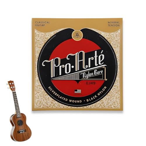 KYLOS Cuerdas Guitarra Española, 1 Paquete Ej49 Pro Arte Nylon, Tensión Normal Para Guitarra Clásica