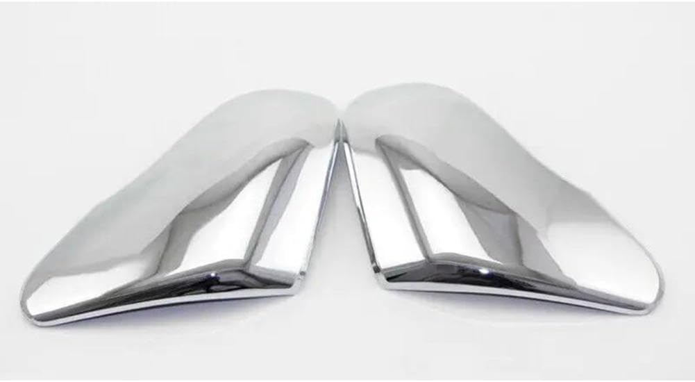Chrome Car Rearview Side Mirror Cover Sticker Wing Cap Exterior Door Case Trim Frame, for Hyundai Sonata 2015-2019