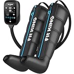 FIT KING Pro Leg Massager Athlete Compression Recovery Boots Cordless M