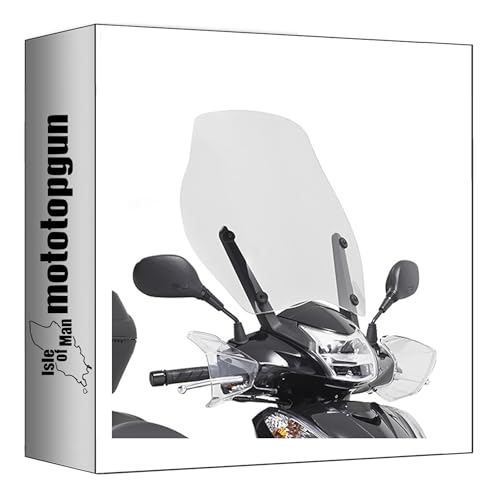 Givi pare-brise D1143ST réduit la fatigue sur Honda SH 300 i Mototopgun