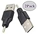 AAOTOKK (2 Pack USB to DC 2.5 × 0.7mm Power Adapter USB 2.0 A Male to DC 2.5×0.7mm Male 5 Volt DC Power Charge Barrel Connector for Tablet,Access Control Attendance,Electronic Dog.(M/2.5x0.7)